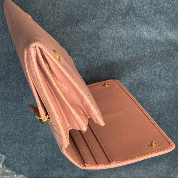 PRADA long double snap bow wallet - Picture 11 of 14